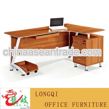 high quality hot sale modern new design metal frame melamine wooden executive table office desk upsc