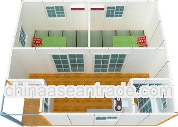 high quality low cost steel prefab houses / modular homes for sale