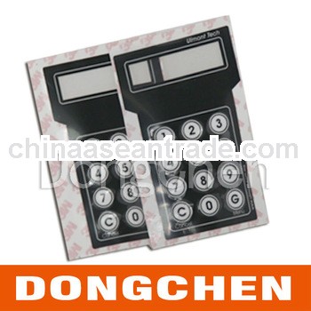 high quality membrane switch with embossed metal domes