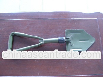 high quality metal folded gardening hand spade tools shovel