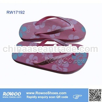 high quality pink child nude beach slippers