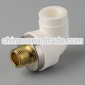 high quality ppr pipe fitting elbow male 90 degree