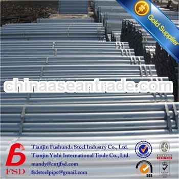 high quality pre galvanized steel pipe china factory