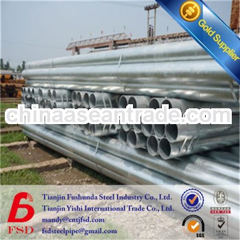 high quality pre galvanized steel pipe made in china