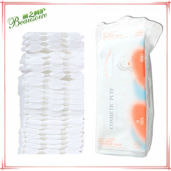 high quality soft pure cotton cleansing pad