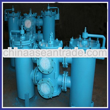 high standard big flow capacity duplex stainless strainer
