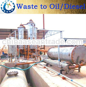 highest quality waste tyre furnace oil refining machine