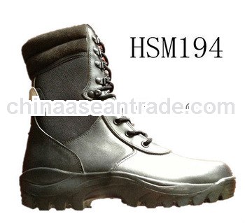 hiking leisure cowhide leather America heavy duty army boots