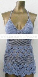 Crochet Halter Dress