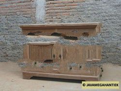 Antique Cabinet 2 Doors & 2 Drawers - Teak Cabinet