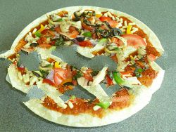 Vegetarian pizza