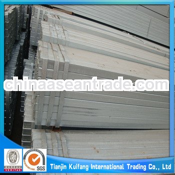 hot dip galvanized rectangular steel pipe