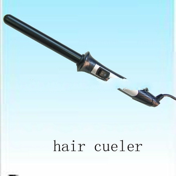 hot electrical hair curler , wavy hair iron