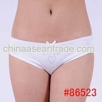 hot lingerie cheap cotton sexy bikini hipster Young girl's underwewar