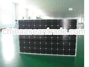 hot sale best price 200w mono solar panel with black color