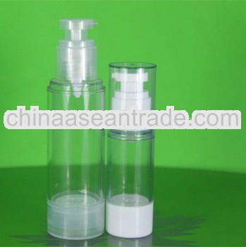 hot sale empty airless pump bottle for personal care product