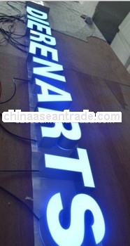 hot sale high lighting outdoor led channel letter signboard