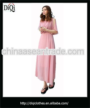 hot sale lady cap sleeve beach Dresses