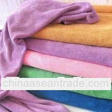 hot sale super absorption microfiber fabric adult bath beach towels