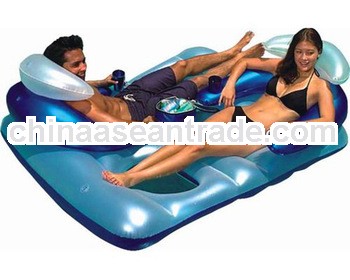 hot sale two man chair pvc floating inflatable water toys for the lake
