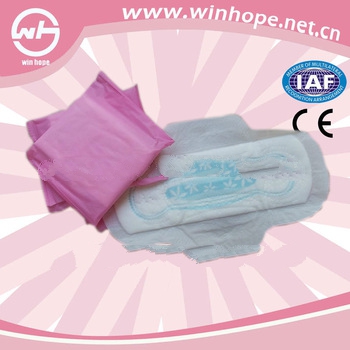 hot sale!!uthral thin anion sanitary napkin OEM acceptable