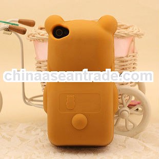 hot selling animal cute cover for iphone4