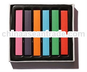 hot selling cool party decoration26 colors& 6pcs in box / Fashion Non-toxic Temporary Pastel Hai