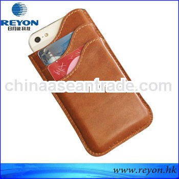 hot wallet case for iPhone 4/4S, For iPhone4 cover with card holder/ leather case for iPhone 4 case
