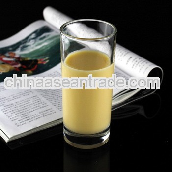 hotsale clear drinking glass cup with decal for drinking