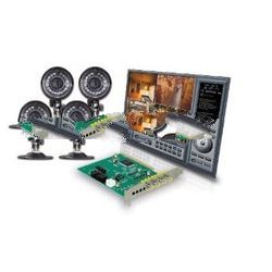 Lorex 22'' Wide LCD Surveillance System with Built-In 16-Channel, 500 GB DVR & 4 Color I