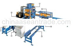Automatic Concrete block and cement making machine (standing mould)
