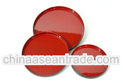 Lacquer tray, mother of pearl tray, square tray