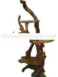 Teak Root Stand