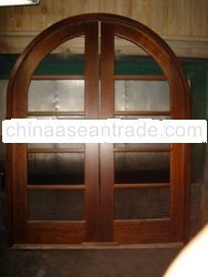 Wooden Curved Door