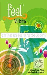 Feel Vibrating Ring Condoms