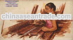 Nenun (Weaving) code: AM 9 Oil Painting