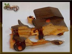 Mobil Clasic Type B Wooden Craft