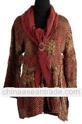 Blouse Batik Kerah Dasi