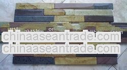 High Quality Natural Stacked Slate Mix Color Culture Stone for Outdoor Wall