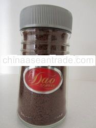 Spray dried/agglomerated and freeze dried coffee bulk