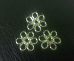 CNFMN11 - Sterling Silver Flower Connector