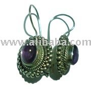 Unique Sterling Silver Earring Handmade