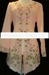Kebaya Peach Color traditional clothes