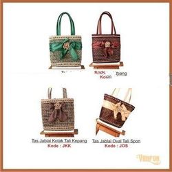 TAS JABLAI KOTAK handmade bag