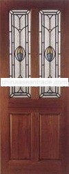 Timber Door Edwardian Blue