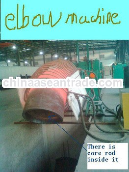 hydraulic carbon alloy steel round elbow making machine
