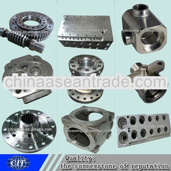 hydraulic valve WCB steel casting precision casting cnc machining for valve parts cnc machining part