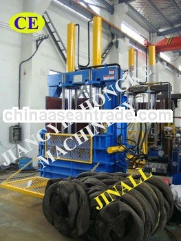 hydraylic truck tyre baler machine with ce