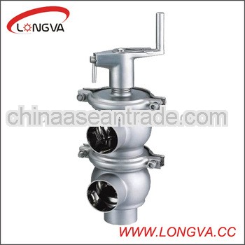 hygienic manual reversing valve