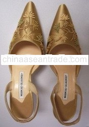 GOLD SANDAL HEEL SIZE 7/37